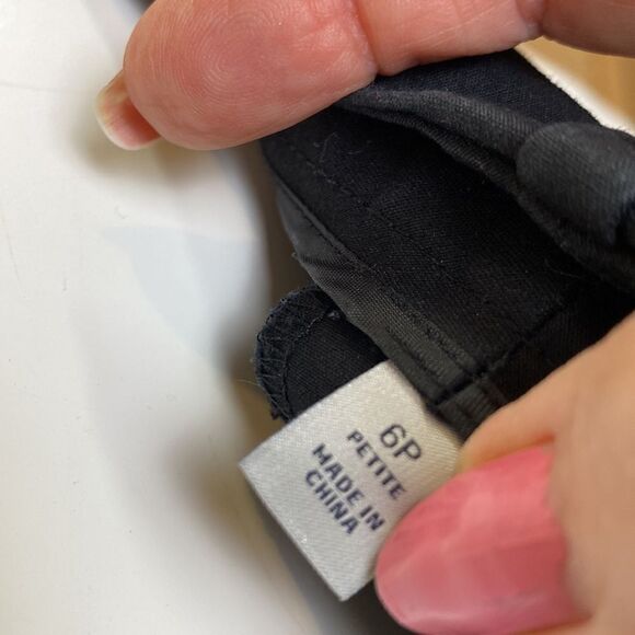 Halogen Capri Pants Black Size 6P - Picture 7 of 8